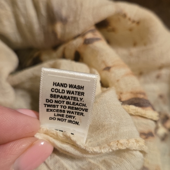 Cato Green Brown Tiered Midi Skirt A-Line - Picture 5 of 7